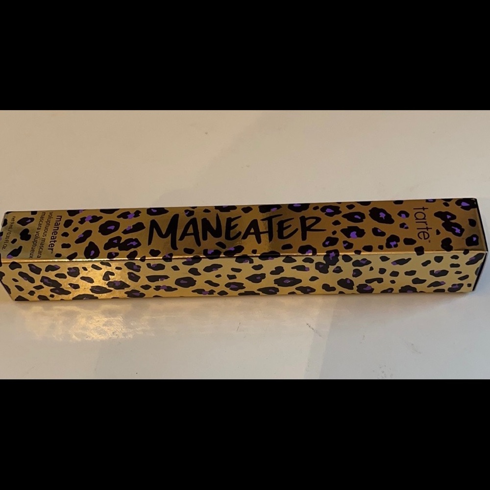 NWT MANEATER  Black Mascara by Tarte. BRAND NEW!! - Picture 2 of 5